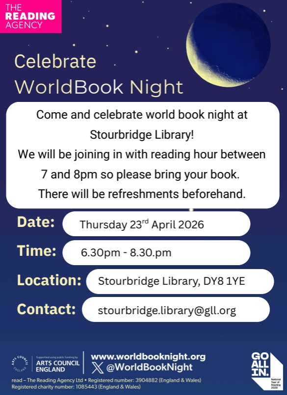 Stourbridge Library - World Book Night
